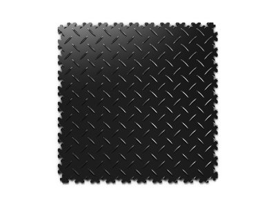 PVC dlažba Mosolut Machine Industry - Diamant, Čierna