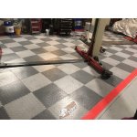 PVC dlažba Mosolut Machine Industry - Koža, Sivá