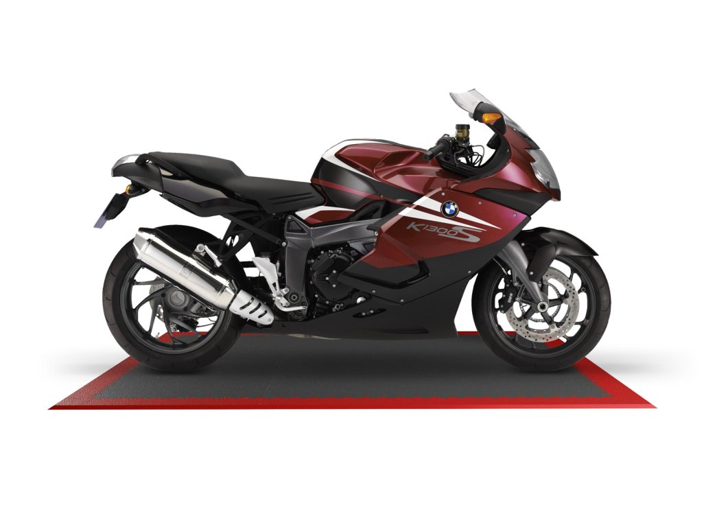 BIKEMOS UNI - PVC podložka pod motorčeku 1,5 m², set - rôzne farby