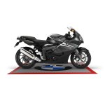 BIKEMOS UNI - PVC podložka pod motorčeku 1,5 m², set - rôzne farby