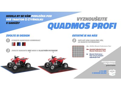 QUADMOS PROFI-PP podlaha pod štvorkolku, set 6m²