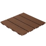 Vonkajšia dlažba na balkón mosolut hestra woodlook - tmavý dub