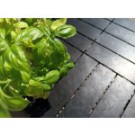 Vonkajšia dlažba na balkón Mosolut Hestra Woodlook - čierna